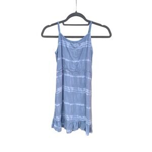 Abercrombie‎ kids size 11-12 tie dye light blue summer dress